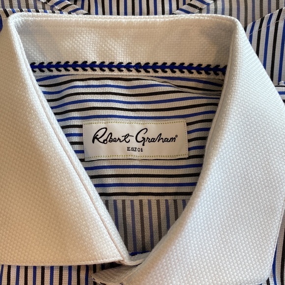 Robert Graham Long Sleeve Shirt 42 16.5 - Picture 2 of 12